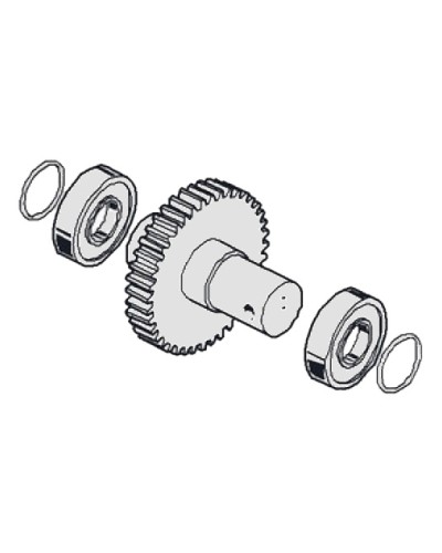 Вал выходной G6000 Came 119RIG054 в Нефтеюганске Запчасти для шлагбаумов и автоматики Pintop.ru