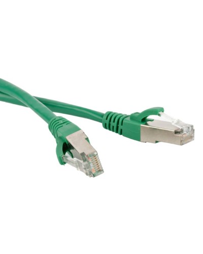 Патч-корд F/UTP Hyperline PC-LPM-STP-RJ45-RJ45-C6-3M-LSZH-GN в Нефтеюганске Патчкорды (медные) Pintop.ru