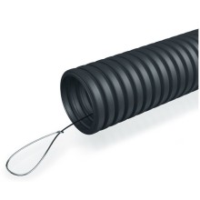 Труба гофр. ПНД 40 мм с зондом ПожТехКабель (15 м)