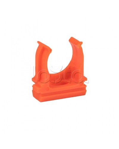 Крепеж-клипса d20 мм (10 шт) оранжевая EKF-Plast (derj-z-20o) в Нефтеюганске Держатели, клипсы, скобы Pintop.ru