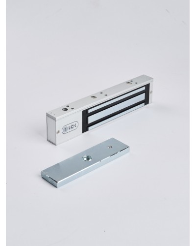 R-Lock RL-EM280-L0S - Электромагнитный замкок, 280кг, DC12/24B, цвет серебристый сатинированный алюминий RAL 7047 в Нефтеюганске Электромагнитные замки Pintop.ru