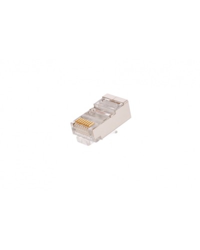 Коннектор RJ45/8P8C (1000 шт/уп) NETLAN EC-UP8P8C-SD-003-TR-1000 в Нефтеюганске Коннекторы Pintop.ru