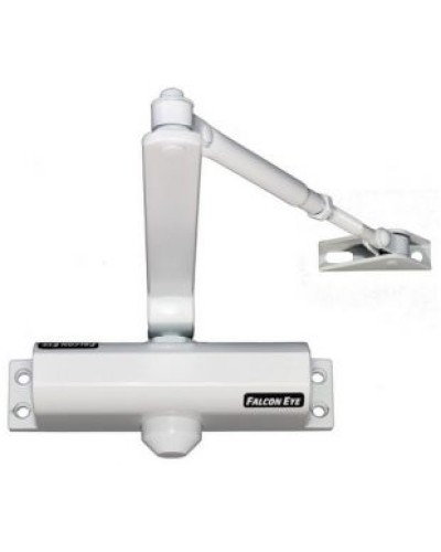 Доводчик дверной Falcon Eye FE-B3W (белый) в Нефтеюганске Доводчики Pintop.ru
