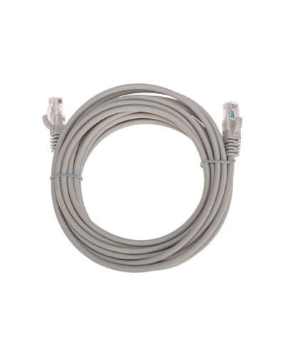 Патч-корд U/UTP, CAT 5e, RJ45-RJ45, 26AWG, LSZH, серый, 5м REXANT 02-0100-5 в Нефтеюганске Патчкорды (медные) Pintop.ru
