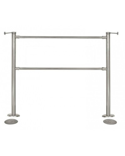 Стойка стационарная Ростов-Дон ОБ1/2-1 у (Хром) в Нефтеюганске Ограждения Pintop.ru