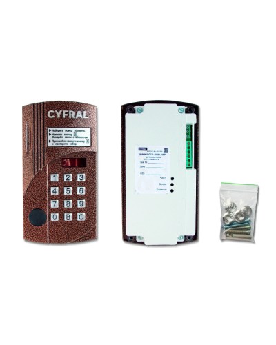 Блок вызова видеодомофона на 100 абонентов Цифрал CCD-2094.1M/РKVС в Нефтеюганске Вызывные аудиопанели малоабонентные Pintop.ru