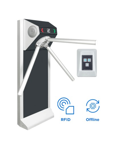 CARDDEX Комплект компактной автономной проходной STL-01AEC в Нефтеюганске Турникеты Pintop.ru