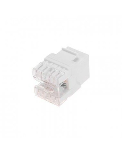 Модуль Keystone Jack RJ-45(8P8C), UTP неэкранированный, CAT 5e, тип 180 градусов, белый REXANT PRO 02-0060 в Нефтеюганске Модули Keystone Pintop.ru