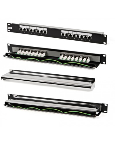 Патч-панель Hyperline PP3-19-16-8P8C-C5E-110D в Нефтеюганске Патч панель Pintop.ru