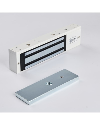 R-Lock RL-EM350-L0W - Электромагнитный замкок, 350кг, DC12/24B, цвет белый, RAL9016(белый) в Нефтеюганске Электромагнитные замки Pintop.ru