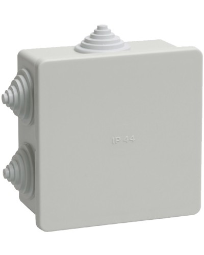 Коробка КМ41235 распаячная для о/п (RAL7035, 6 гермовводов) IEK UKO11-085-085-040-K41-44 в Нефтеюганске Распределительные коробки Pintop.ru