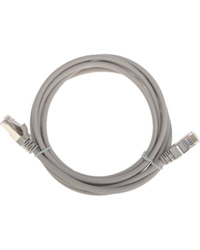 Патч-корд F/UTP, CAT 5e, RJ45-RJ45, 26AWG, LSZH, серый, 2м REXANT 02-0110-2 в Нефтеюганске Патчкорды (медные) Pintop.ru