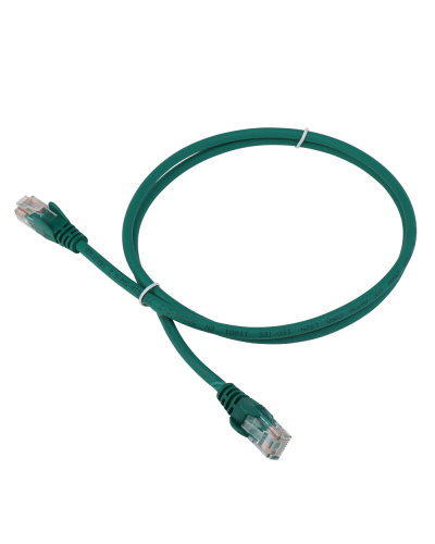 Патч-корд LANMASTER LSZH UTP кат.5e, 0.3 м, зеленый LANMASTER LAN-PC45/U5E-0.3-GN в Нефтеюганске Патчкорды (медные) Pintop.ru