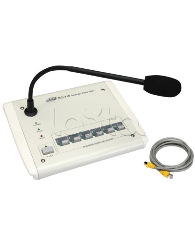 Станция настольная микрофонная JDM RC-110 в Нефтеюганске Микрофонные консоли и микрофоны Pintop.ru