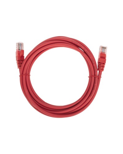 Патч-корд U/UTP, CAT 5e, RJ45-RJ45, 26AWG, LSZH, красный, 3м REXANT 02-0103-3 в Нефтеюганске Патчкорды (медные) Pintop.ru