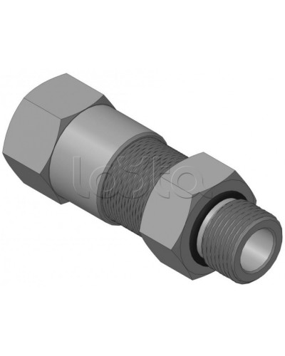 Кабельный ввод с резьбой G1/2 для открытой прокладки кабеля с проходным диаметром d=6-10 мм Спектрон КВН-10-М-G1/2 в Нефтеюганске Аксессуары для кабель-канала Pintop.ru