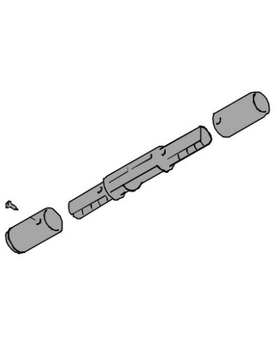 Замок ремня направляющей VER Came 119RIE120 в Нефтеюганске Запчасти для шлагбаумов и автоматики Pintop.ru