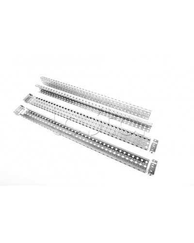 Шина монтажная 23х73 с держателем для шкафов EMS высота/ширина/глубина 500 мм Elbox EMS-RM-73.23.500 в Нефтеюганске Аксессуары для стоек и шкафов Pintop.ru