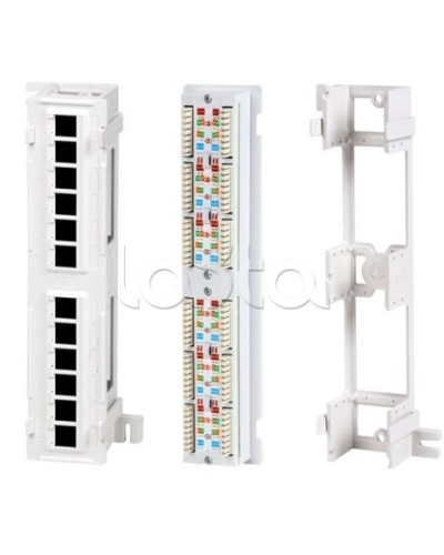 Патч-панель Hyperline PPW-12-8P8C-C5e в Нефтеюганске Патч панель Pintop.ru