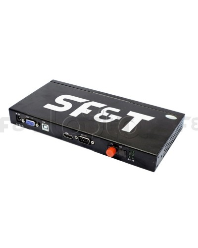 Передатчик DVI + Audio + USB + RS232 по оптоволокну SF&T SFD14A1S5T в Нефтеюганске Видеоусилители, Модуляторы, Делители Pintop.ru
