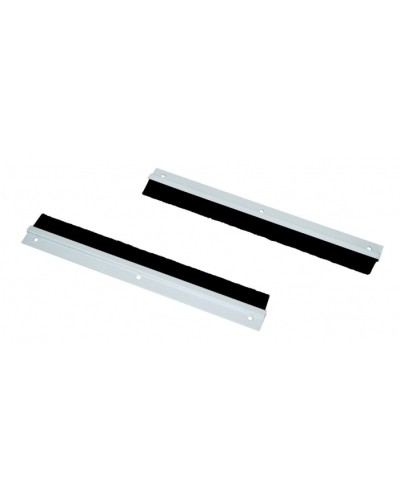 Ввод щеточный 19, 1U для настенных, напольных шкафов (светло-серый) TLK-BRSH-1U-GY в Нефтеюганске Аксессуары для стоек и шкафов Pintop.ru