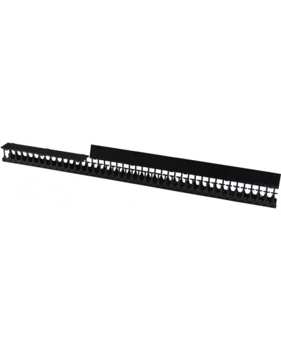 Органайзер 42U глубиной 149 мм, для шкафов LANMASTER DCS шириной 800 мм, черный (2 шт) LANMASTER LAN-DC-CB-42Ux8-VO15 в Нефтеюганске Кабельные органайзеры Pintop.ru