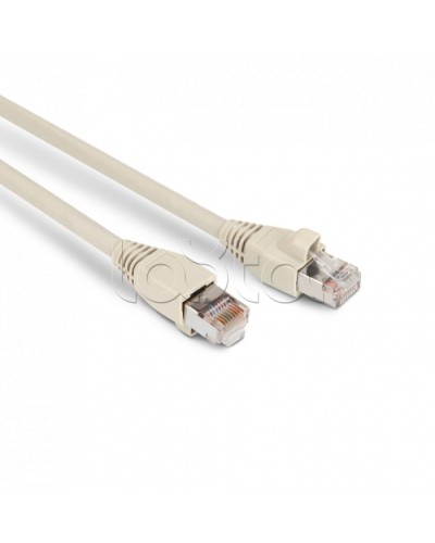 Патч-корд RJ45-RJ45 F/UTP, кат.6a, LSZH, экран (3м) Hyperline PC-LPM-STP-RJ45-RJ45-C6a-3M-LSZH-GY в Нефтеюганске Патчкорды (медные) Pintop.ru