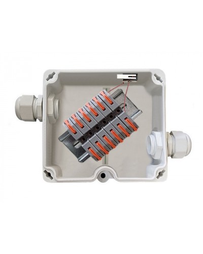 Коробка соединительная с тампером (датчиком вскрытия) КСП-Т СЕВЕР ПЛ.2.ПС.6-12. WagoАТФЕ.685552.110-01 ТУ Магнито-Контакт в Нефтеюганске Распределительные коробки Pintop.ru