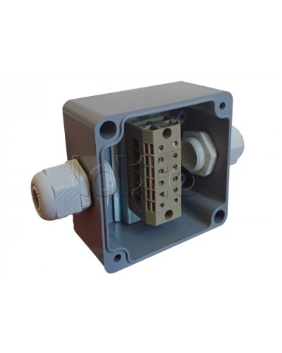 Коробка пылевлагонепроницаемая клеммная G366 А К 10 мм2 АЯКС IP66/IP65, 82x80x55 Магнито-контакт в Нефтеюганске Распределительные коробки Pintop.ru