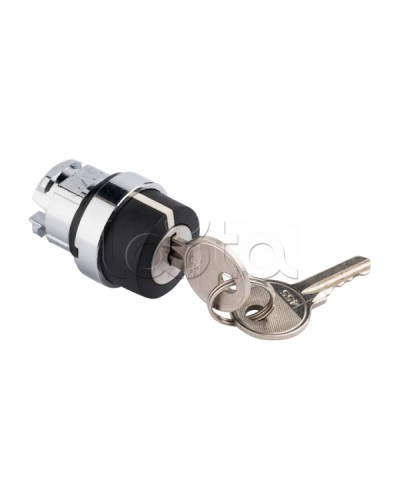 Исполнительный механизм переключателя ХB4 на 2 положения с замком, с фиксацией EKF PROxima (XB4BG2F) в Нефтеюганске Аксессуары для стоек и шкафов Pintop.ru