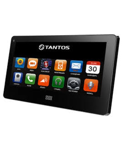 Монитор цветного видеодомофона со сверхтонким корпусом и сенсорным экраном Tantos NEO Slim (черный) в Нефтеюганске Абонентские видеоустройства Pintop.ru