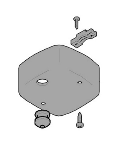 Крышка привода нижняя FLEX Came 119RID150 в Нефтеюганске Запчасти для шлагбаумов и автоматики Pintop.ru