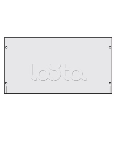 Панель сплошная, 19, высота 6 U, для IT корпусов CQE DKC R5PRK6 в Нефтеюганске Аксессуары для стоек и шкафов Pintop.ru