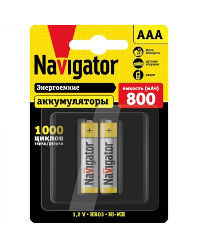 Аккумулятор Navigator 94 461 NHR-800-HR03-BP2 в Нефтеюганске Электротехническое оборудование Pintop.ru