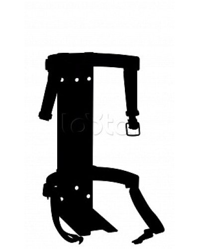 Кронштейн ПОЖТЕХНИКА КТР-8/9 на 2 ремнях (d180-185) для ОП/ОВП-8, ОП/ОВЭ-9 в Нефтеюганске Аксессуары для огнетушителей Pintop.ru