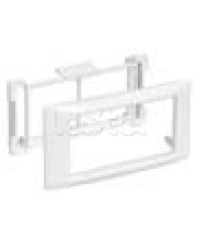 Рамка и суппорт на 4 модуля 45×45 IEK CKK-40D-RSU4-075-K01 в Нефтеюганске Распределительные коробки Pintop.ru