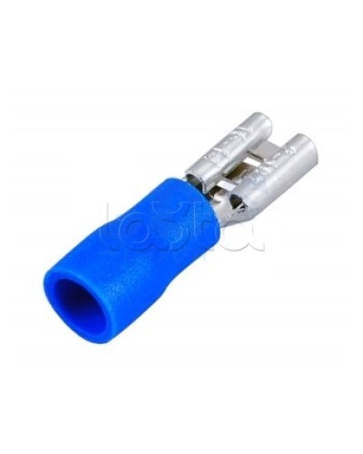 Клемма плоская изолированная 1.5-2.5 мм² (КПИ гнездо - 9мм) (100шт/уп) REXANT 08-0434 в Нефтеюганске Клеммные колодки Pintop.ru