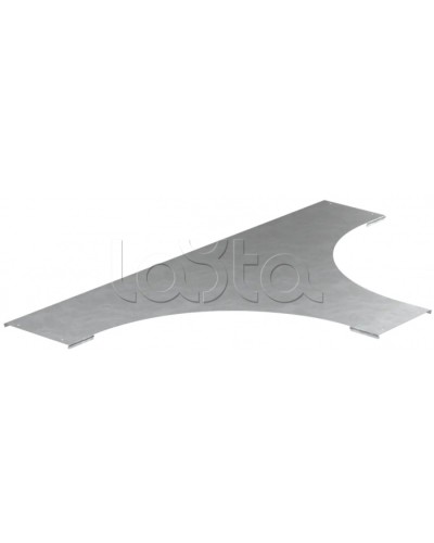 Крышка разв. лестн. LESTA Т-обр. осн. 200мм R600 HDZ IEK (CRT05D-4-200-10-HDZ) в Нефтеюганске Аксессуары для лотков Pintop.ru