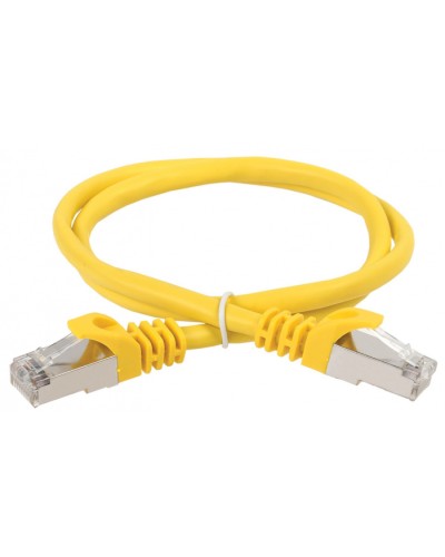 ITK Коммутационный шнур кат. 5Е FTP PVC 15м желтый (PC05-C5EF-15M) в Нефтеюганске Патч-корды и пигтейлы Pintop.ru
