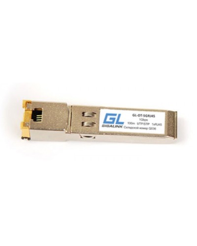 Модуль SFP Gigalink GL-OT-SGRJ45 в Нефтеюганске Модули SFP/XFP/GBIC Pintop.ru