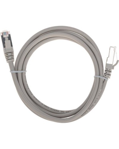 Патч-корд F/UTP, CAT 5e, RJ45-RJ45, 26AWG, LSZH, серый, 1,5м REXANT 02-0110-105 в Нефтеюганске Патчкорды (медные) Pintop.ru