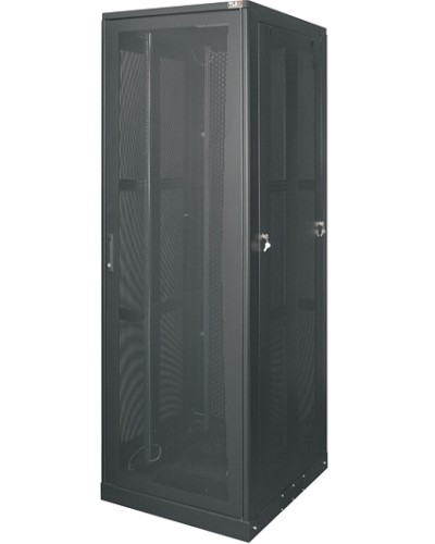 Комплект дверей передняя стеклянная задняя перфорированная для шкафа серии TFE 42U TLK (TFE-4-4260-GP-BK) в Нефтеюганске Аксессуары для стоек и шкафов Pintop.ru