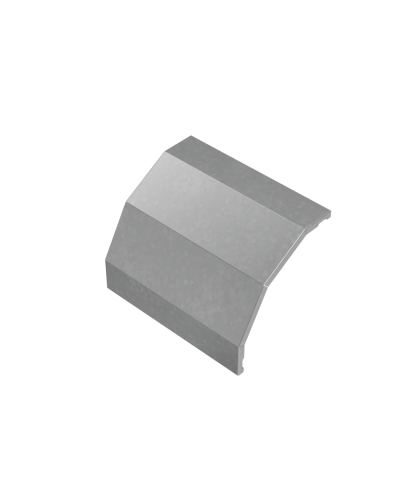 Крышка внешнего вертикального угла 90 гр. 300 мм ПЛЮС HD КМ-Профиль (KVLplus90-300 HD) в Нефтеюганске Аксессуары для лотков Pintop.ru