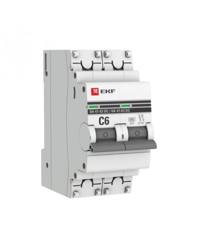 Дифференциальный автомат АВДТ-63 10А/30мА (характеристика C, электронный, тип АС) 6кА EKF (DA63-10-30e-AC) в Нефтеюганске Электротехническое оборудование Pintop.ru