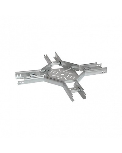 Х-образный ответвитель лестничный 600х200 (1,5 мм) Промрукав (PR08.5658) в Нефтеюганске Аксессуары для лотков Pintop.ru