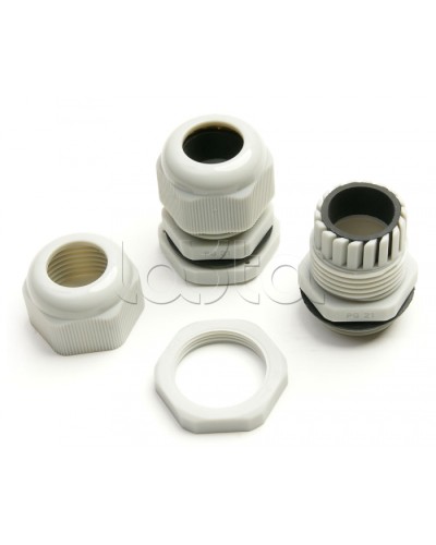 Ввод кабельный (под кабель D13-18 мм) Cabeus PG-21 в Нефтеюганске Аксессуары для кабель-канала Pintop.ru