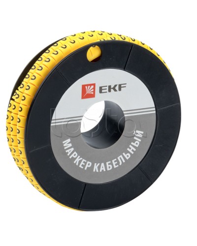 Маркер кабельный 6,0 мм2 0 (350 шт.) (ЕС-3) EKF PROxima (plc-KM-6-0) в Нефтеюганске Аксессуары для кабель-канала Pintop.ru