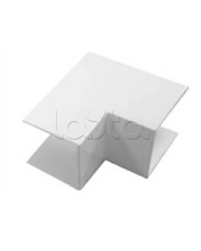 Угол внутренний для кабель-канала МЕХ, для сечения 40x40 Экопласт 72109 в Нефтеюганске Аксессуары для кабель-канала Pintop.ru