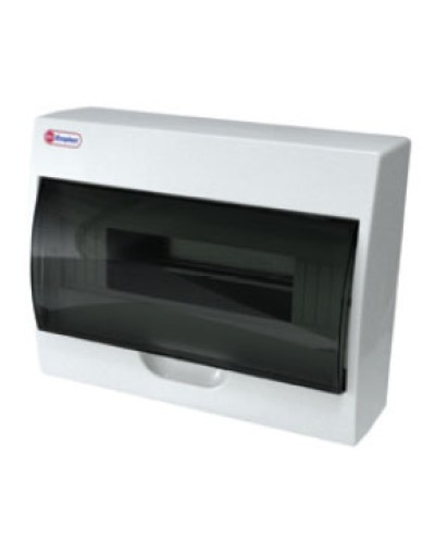 Шкаф настенный с дверцей, 24 модулей, IP40 Экопласт 46124 в Нефтеюганске Боксы для автоматов Pintop.ru