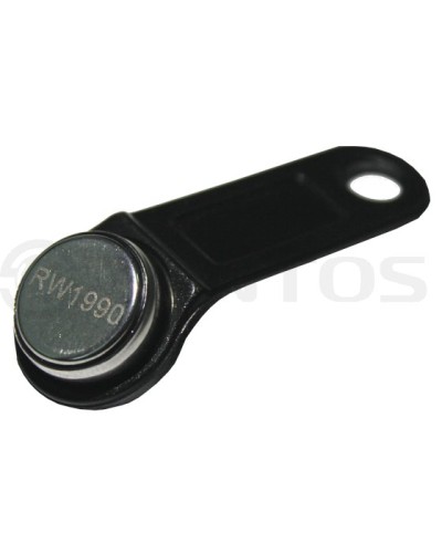 Ключ Touch Memory с 64-битным идентификационным кодом Tantos RW1990 iButton TS (чёрный) в Нефтеюганске Оптовые идентификаторы Pintop.ru